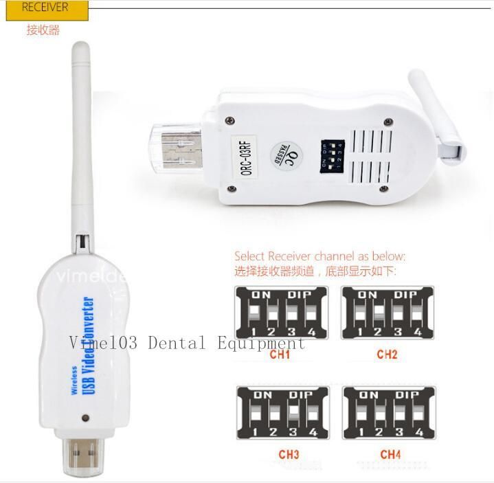 Dental Wireless Intra Oral Camera USB 4mega Pixels Sony 1/4CCD