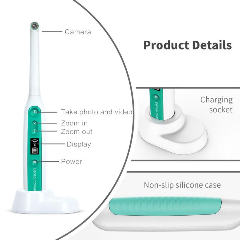 High Quality Cordless 1080P Oral Intraoral Camera 8 LEDs