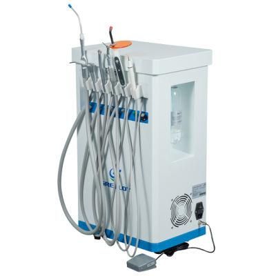 Mobile Dental Unit with Self-Contained Dental Suction System