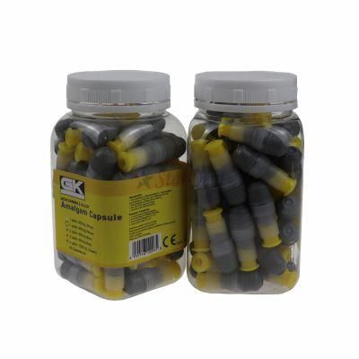 Dental Composite Material Gk Brand 43%AG 400mg Spill 1 Alloy Amalgam Capsule