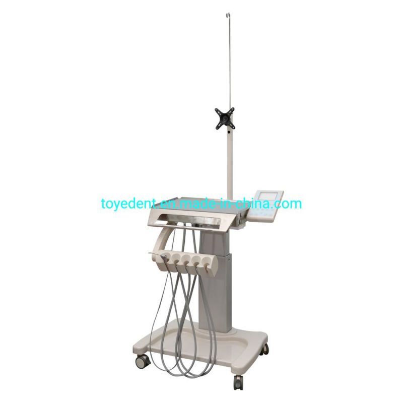 Luxury Dental Unit with Comfortable Chair and Mobile Treatment Cart