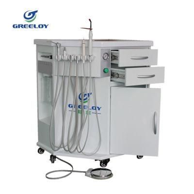 Dental Mobile Cabinet Mobile Dental Delivery System with Air Compressor