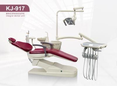 Unit Keju Wooden Case 1.40*1.07*1.17m Dental Implants Price Chair with CE