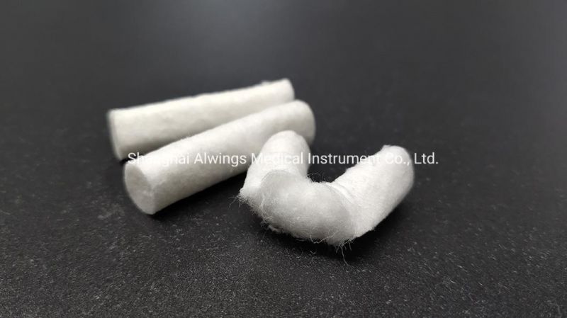 Alwings Medical Instrument 100% Pure Cotton Made Dental Cotton Rolls