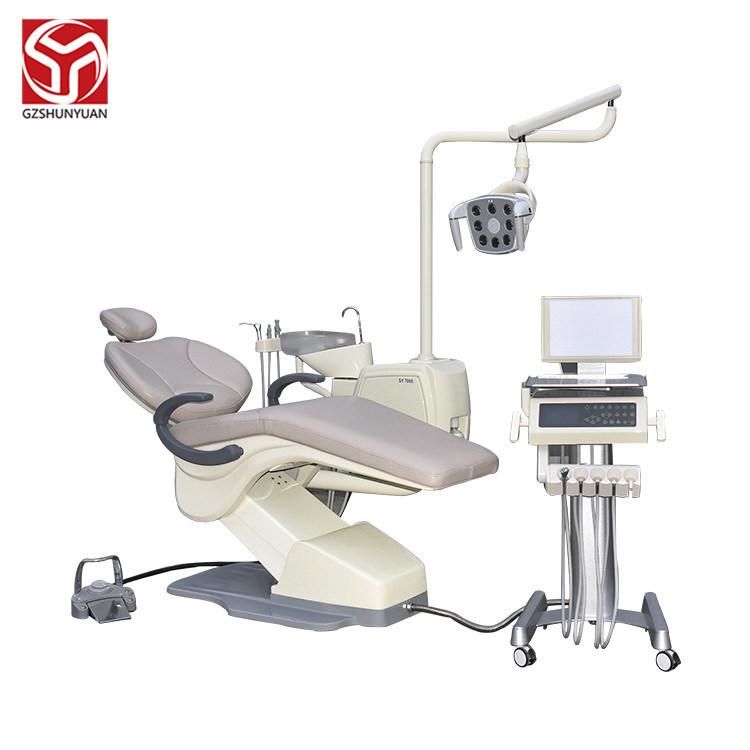 Advanced Integral Dental Unit with Deluxe Trolley for Oral Surgery