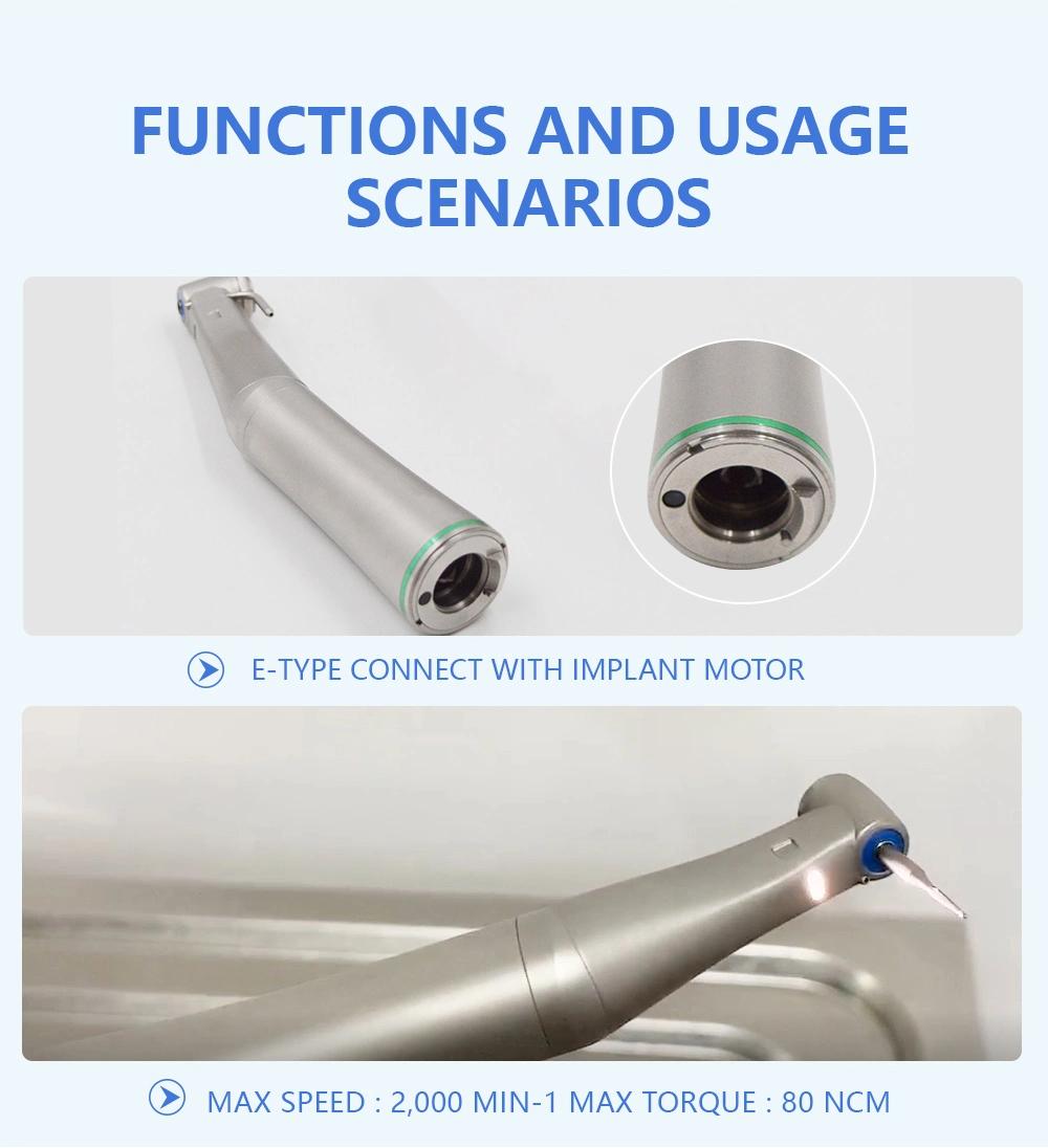 Fiber Optic 20: 1 Implant Contra Angle Handpiece NSK Handpiece