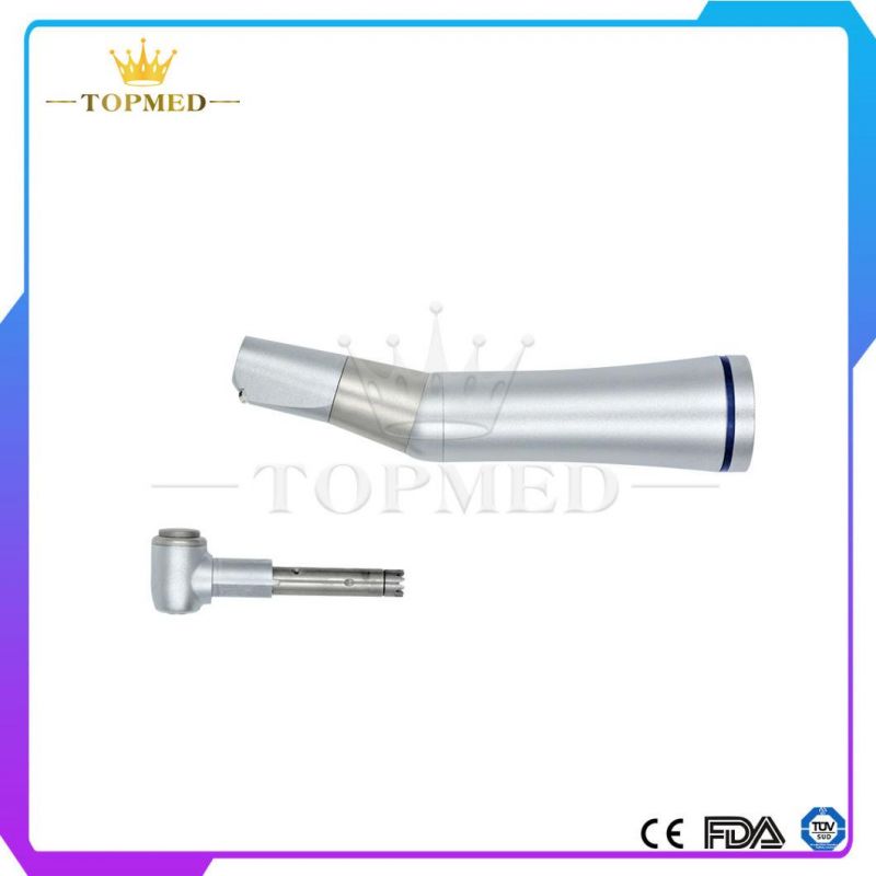 Dental LED E-Generator Low Speed Handpiece Contra Angle Inner Spray