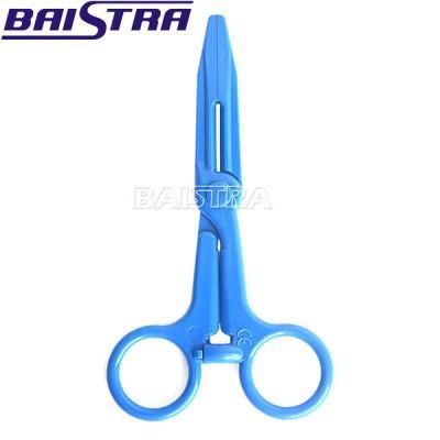 Plastic Blue Dental Haemostatic Forceps HK-770 with Cheap Price