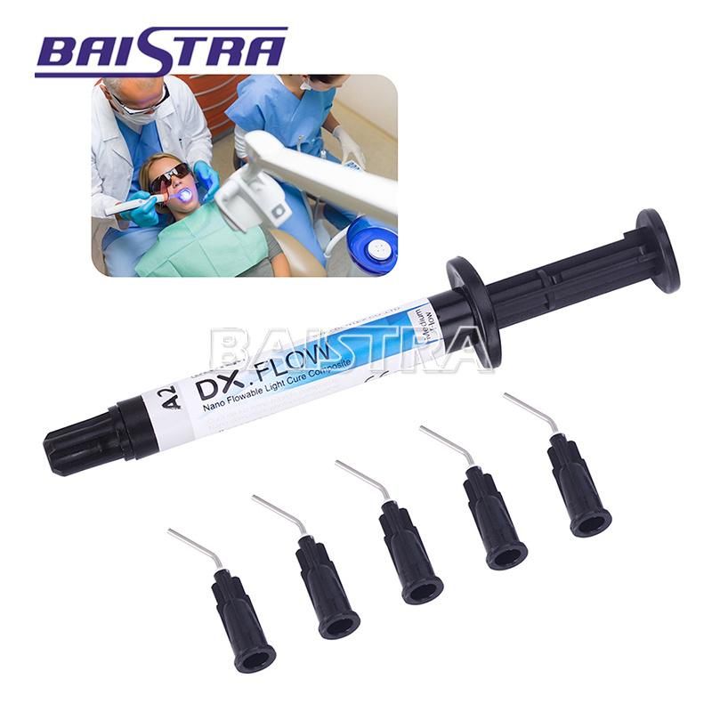 Top Quality Flowable Dental Light Cure Composite Resin Syringe