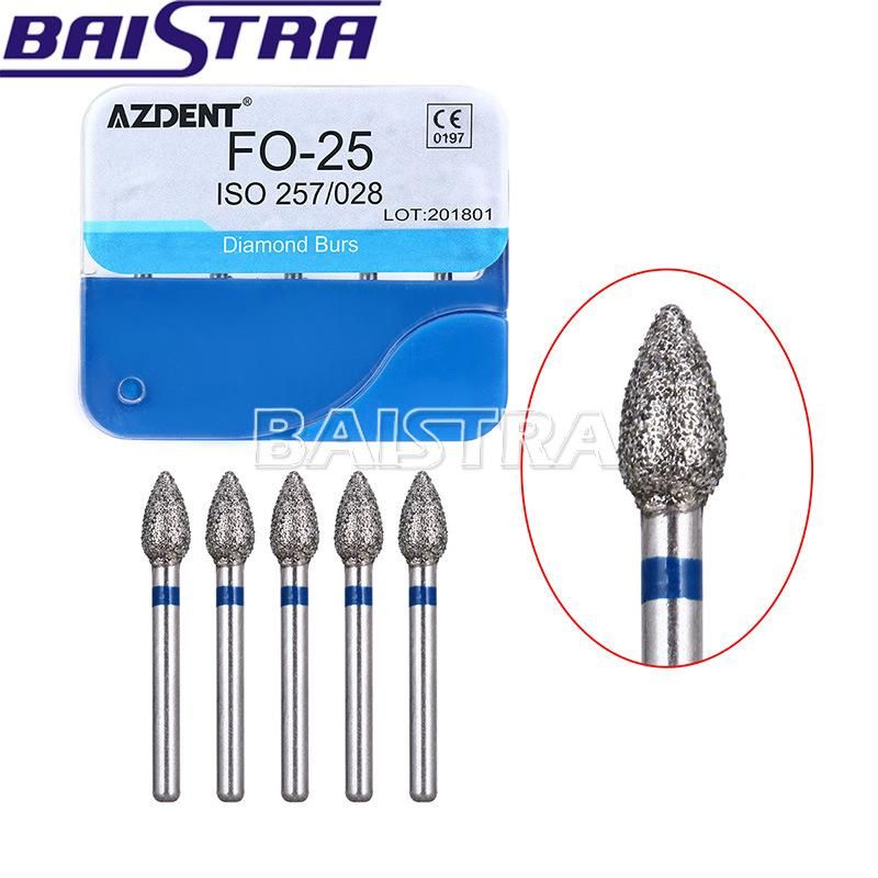 Dental Diamond Burs for High Speed Handpiece Medium Fg 1.6mm