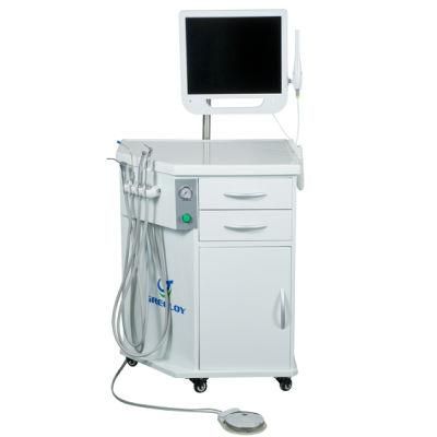 Dental Chair Unit with Dental Air Compressor Dental Curing Light