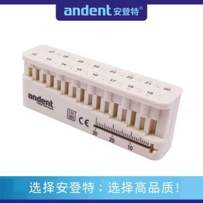 Endodontic Files Block Root Canal Measuring Table