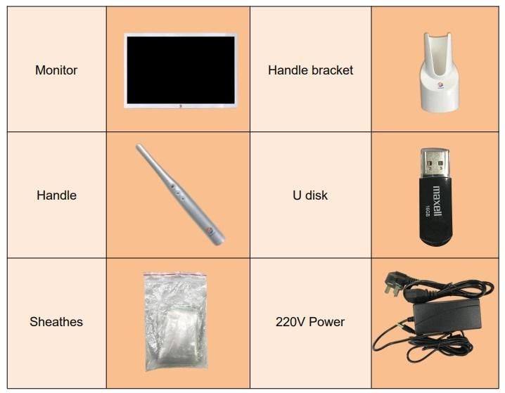 New Style 5g Wi-Fi Transmission Available Dental Oral Endoscope