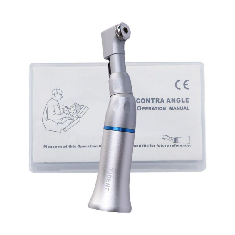 Dental Low Speed External Water Spray Contra Angle Handpiece