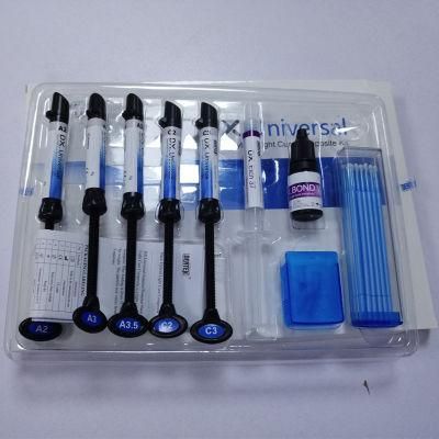 Dx. Universal Nano Hybrid Composite Resin Kit for Teeth Filling