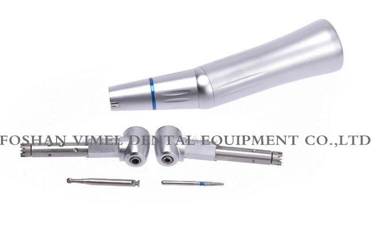 Dental Low Speed Handpiece Inner Channel Push Button Contra Angle