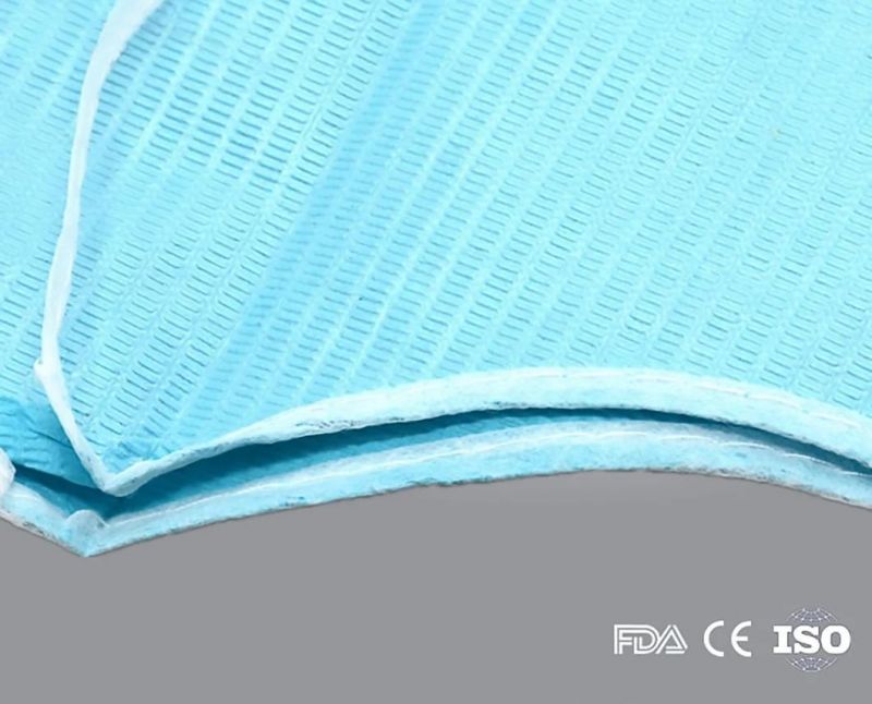 Disposable Dental Protection Water Bib with Tie