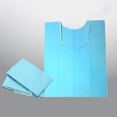 Colorful Patient Waterproof Disposable Dental Bibs