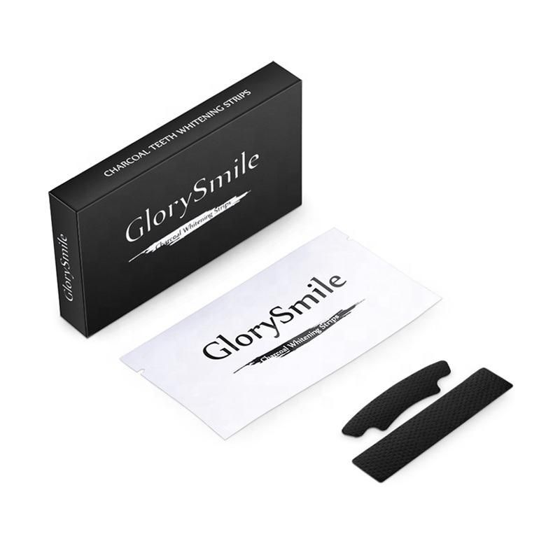 Convenient Charcoal Home 14 Pouches Strips Teeth Whitening Strips