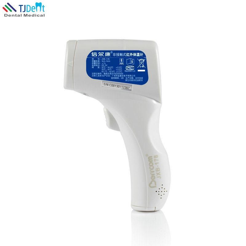 HD LED 1 Second Detect Ear and Forehead Thermometer Non Contact Infrared Body Temperature Scanner