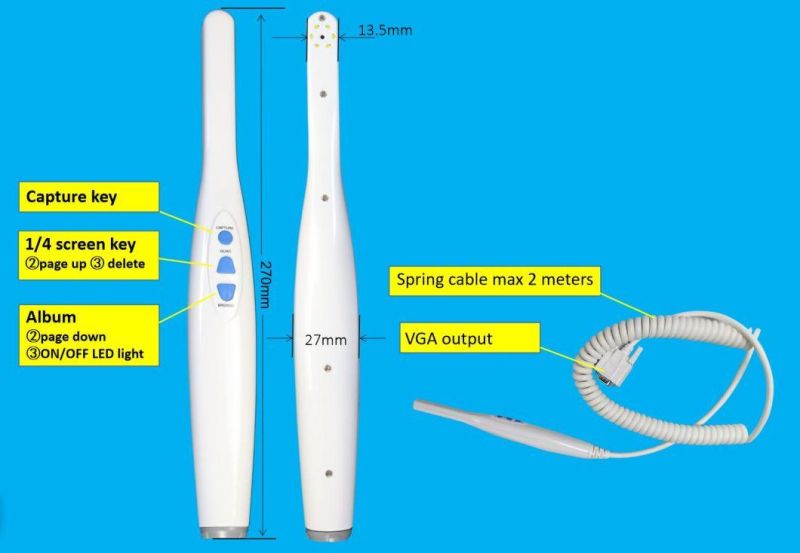 Dental Camera Is Suitable for Multimedia Video Playback