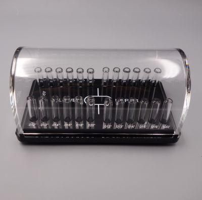 Acrylic Dental Orthodontic Retainer Wire Box for Round Arch Wire