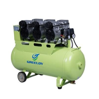 90L 2400W Oilless Portable Dental Air Compressor for Dental Clinic