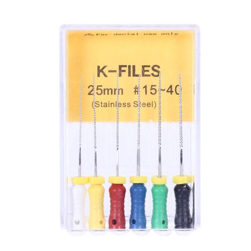 Ce Certified Dental Endo Engine Use 25mm Nic Niti K-Files Tips for Sale