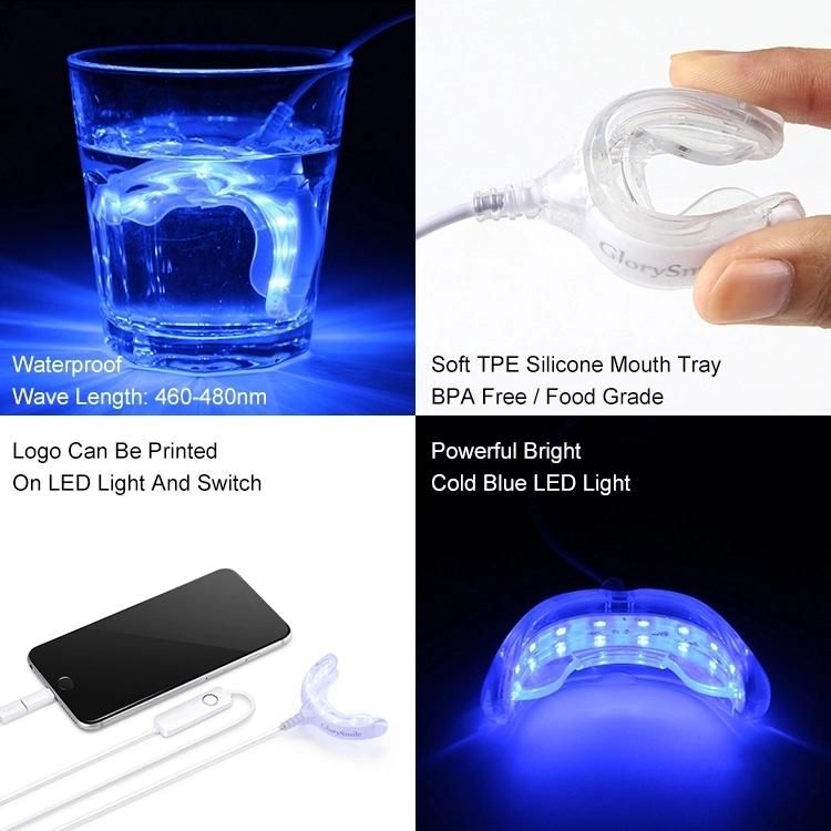 Pap Gel Teeth Whitening LED Cold Light Teeth Whitening Machine