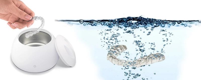 Mini Ultrasonic Cleaner for Aligner Denture Mouth Guard