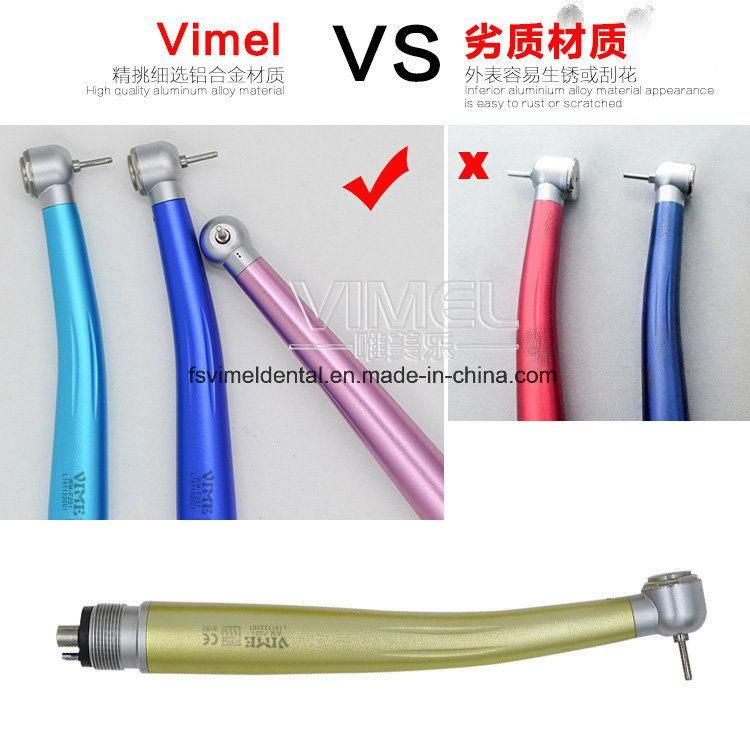 Dental Products Turbine Handpiece Color with Ce