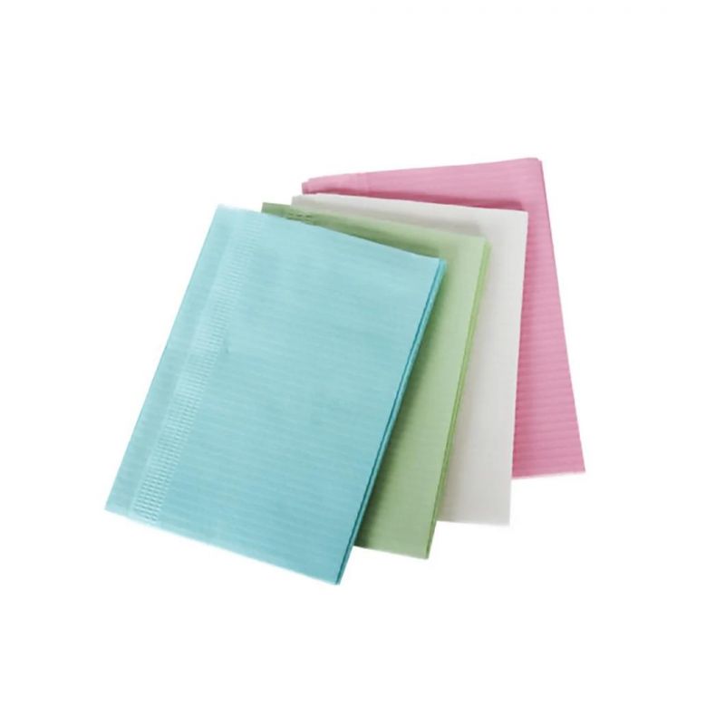 Supply 3ply Disposable Colorful Medical Dental Bib