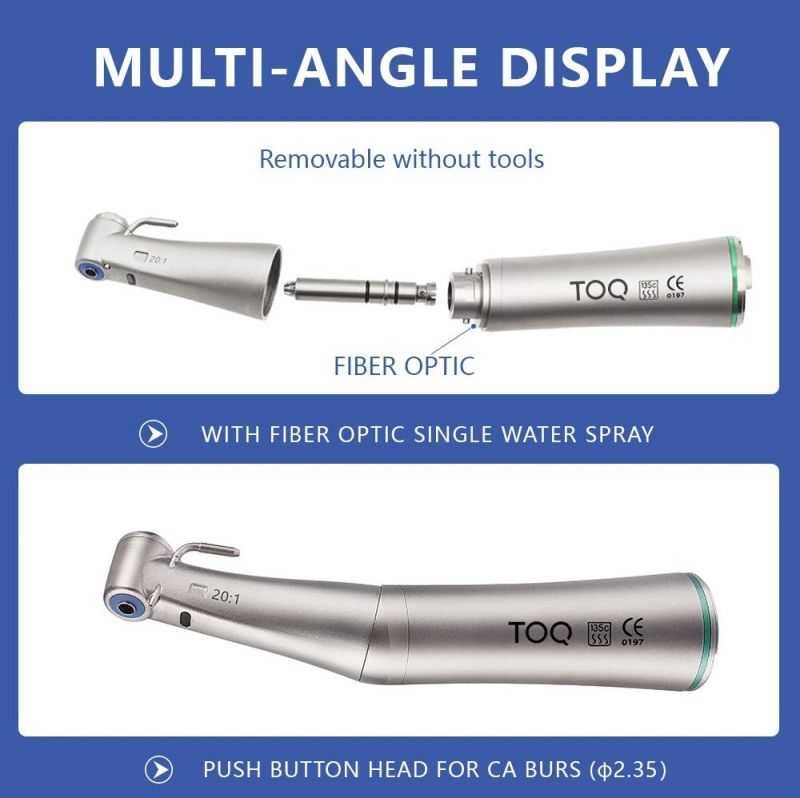 Fiber Optic 20: 1 Implant Contra Angle Handpiece NSK Handpiece