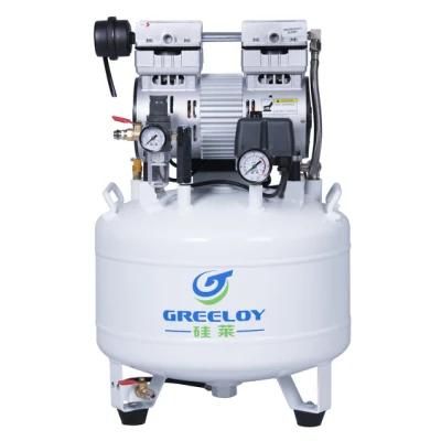 40L Silent Oilless Air Compressor for 2 Dental Units