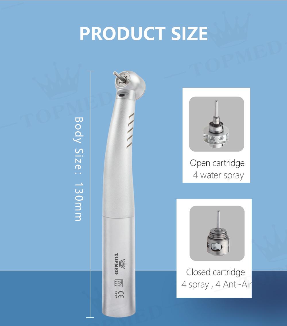 Medical Equipment Dental Instrument High Speed Fiber Optic Handpiece