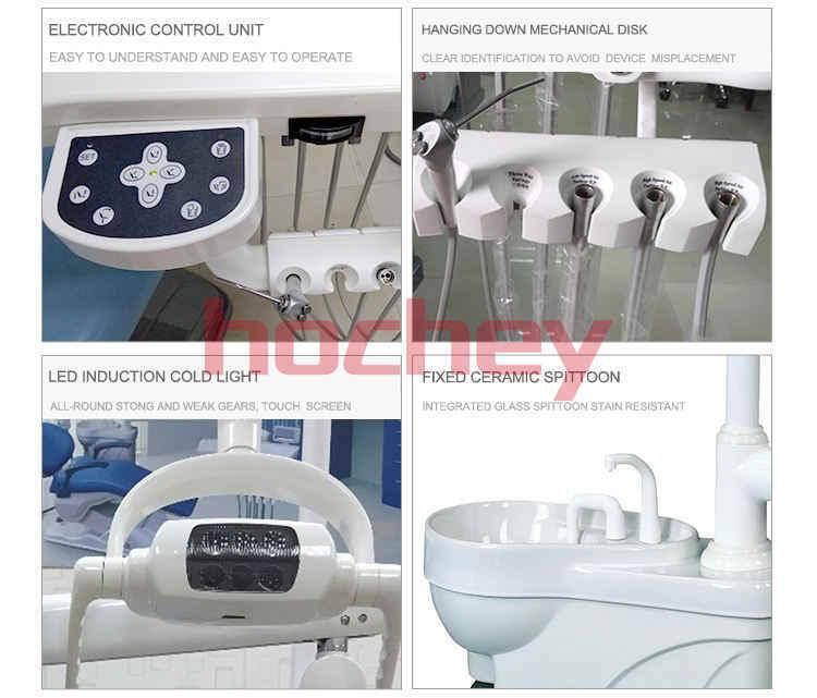 Hochey Medical Portable Dental Chair and Unit for Dental Clinic