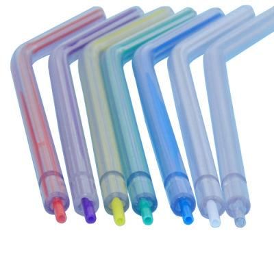 Medical Supplies No Core Dental Sani Tips Air Water Sray Triple Plastic Syringe Tips Single Use