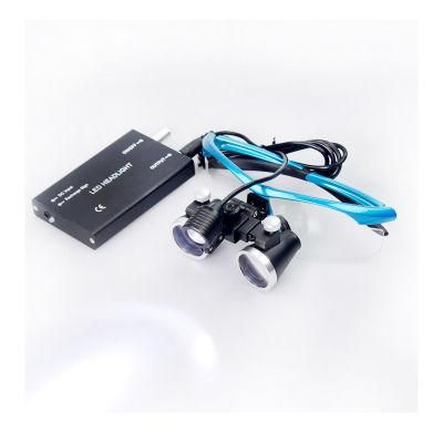 Dental Loupes Surgical Binocular Glasses with LED Headlight