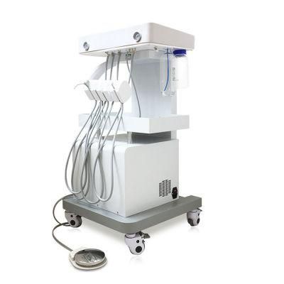 Portable Trolley Dental Unit Dental Cart Instrument Mobile Turbine