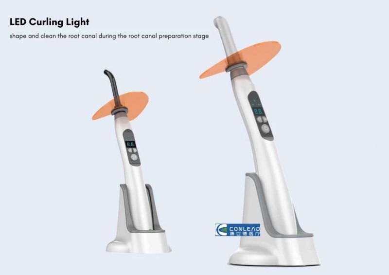 Dental LED Cure Lamp 1 Second Curing Light 1200-2500 MW/Cm2