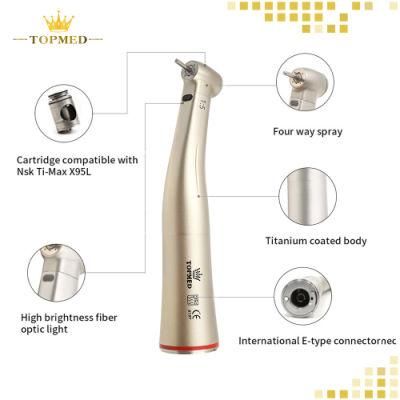 4 Water Spray Increasing 1: 5 Contra Angle Handpiece with Internal Cooling System