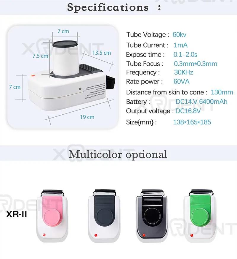 Dental X Ray Portable Dental X-ray Unit with Rvg Sensor Hdr500 Digital Sensor Rvg