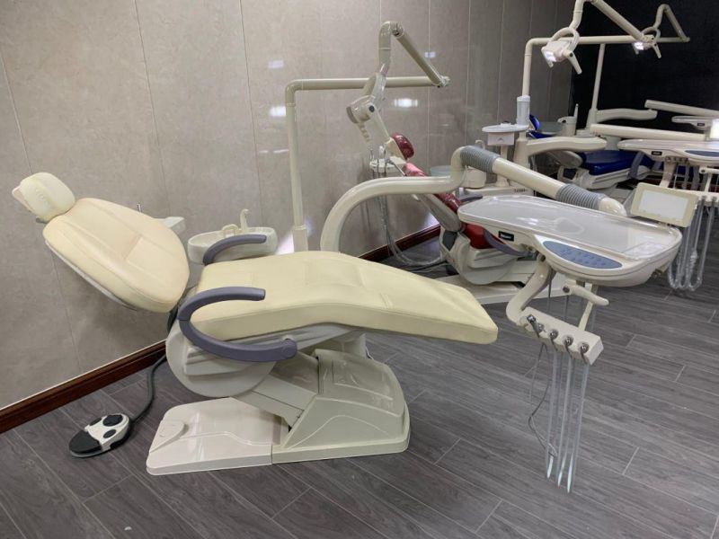 Chinese Factory Direct CE Aprroved Cheap Pirce Dental Unit with Sensor LED Light