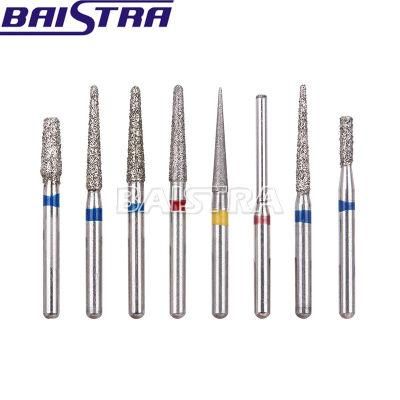 Dental Diamond Burs Fg Crown Preparation Molar Teeth Kit