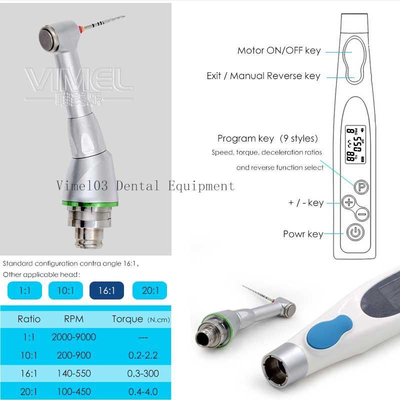 Dental Equipment Cordless Wireless Stable Surgery Endo Motor