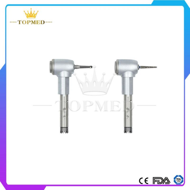 Dental LED E-Generator Low Speed Handpiece Contra Angle Inner Spray