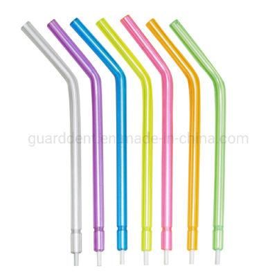 China Dental Supplies Disposable Air Water 3-Way Syringe Tips Assorted Inner Plastic Core