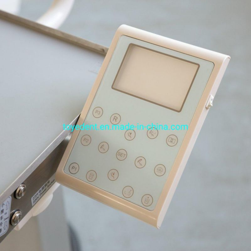 European Style Dental Treatment Unit Leather Electronic Dental Chair