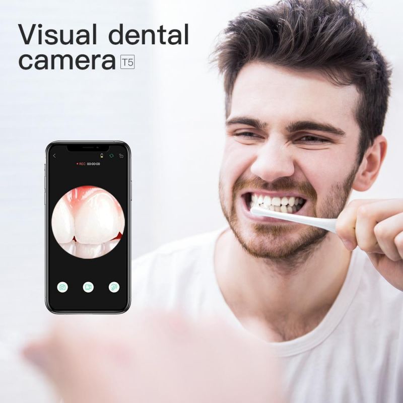 Household Battery Powered Rechargeable WiFi Oral Camera 1080P Dental Camera