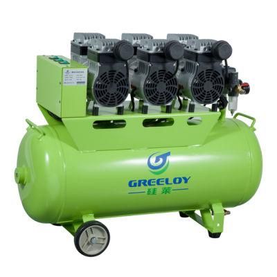 Silent Oil Free 90L 2400W Cheap Sale Electric Portable Compressor Air Compressor